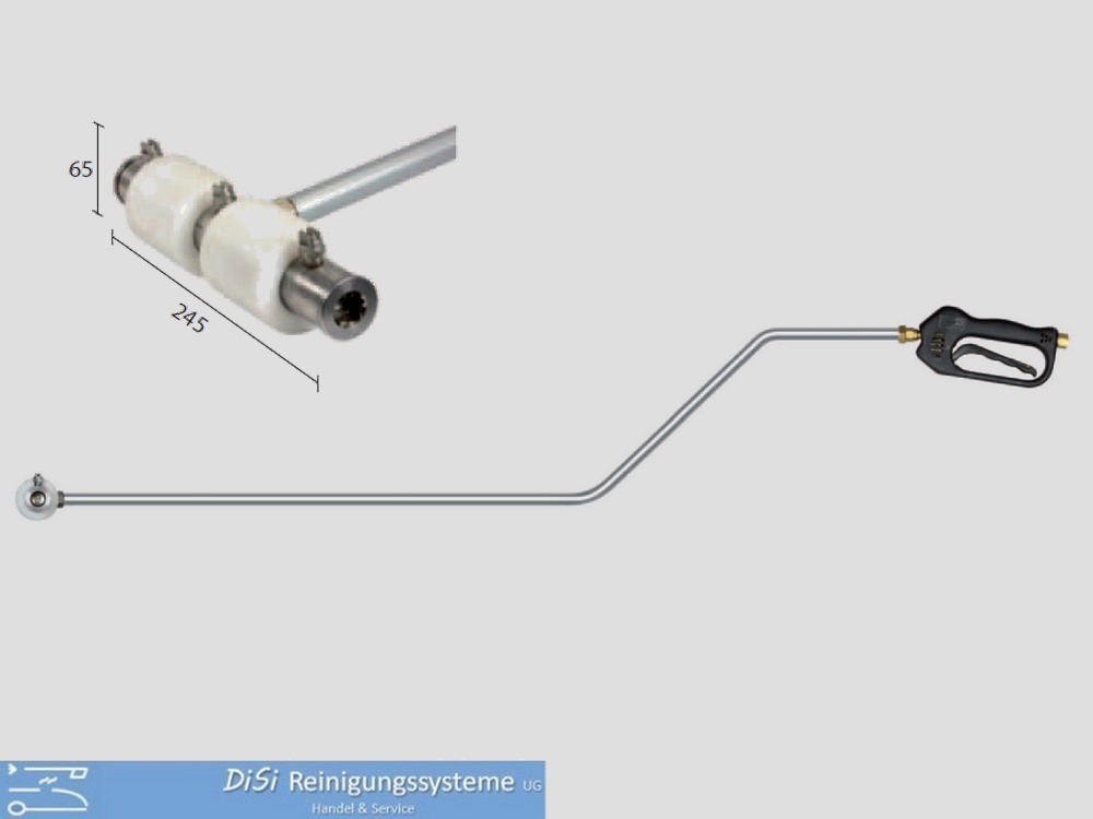 90° Lanze 1m + Dreckfräse für Wap Alto Nilfisk Kärcher Kränzle Bosch KEW Stihl kaufen bei